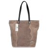 Bőr táska shopper bag Vittoria Gotti földszínű V2380